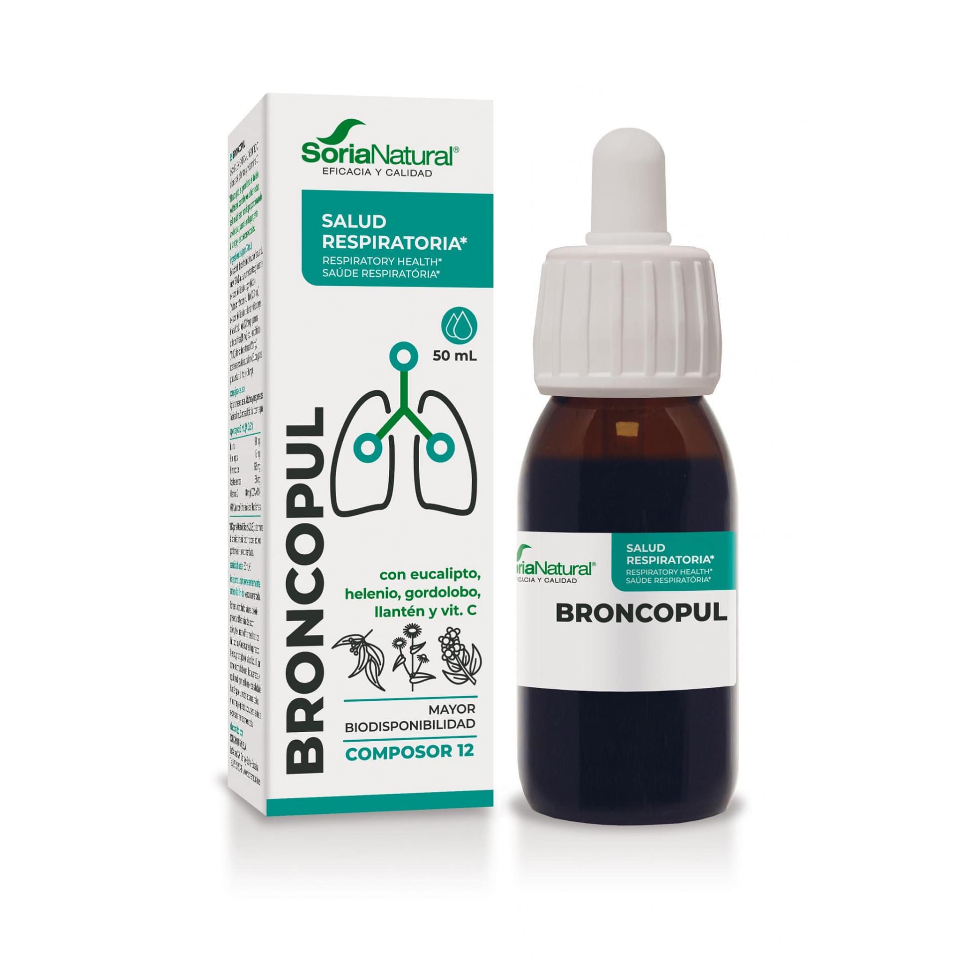 Broncopul Composor 12 Soria Natural Expetorante Congestão Nasal
