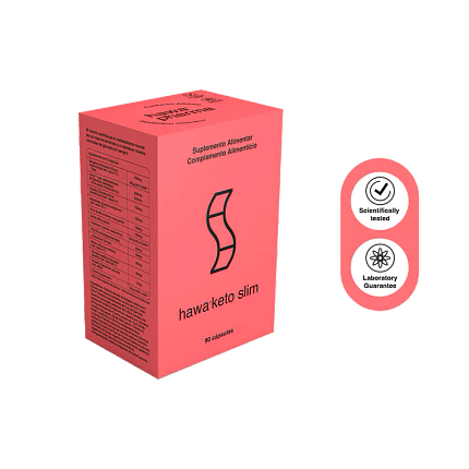 Hawa Keto Slim Hawa Pharma Suplemento Alimentar Equilíbrio Metabólico Controlo de Peso