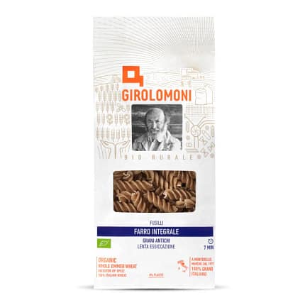 Massa Fusilli Integral de Espelta Alimentação Girolomoni