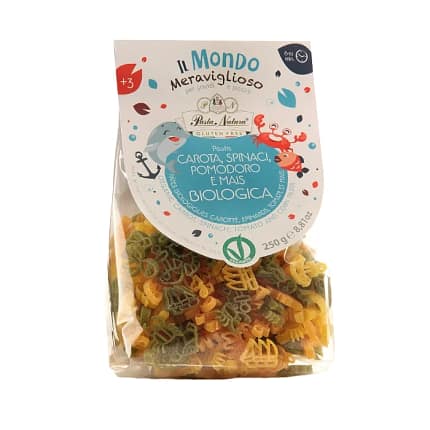 Massa Fantasia Mundo do Mar Alimentação Pasta Natura
