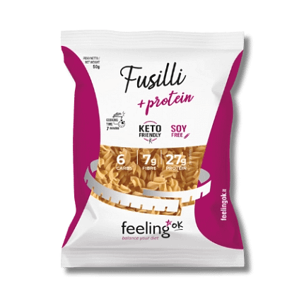 Massa Fusilli +Protein Alimentação Feeling OK
