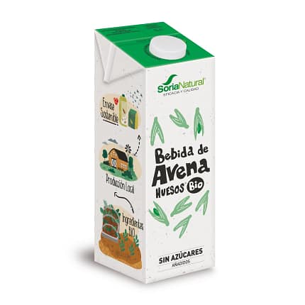 Bebida Vegetal Aveia Ossos Soria Natural Músculos