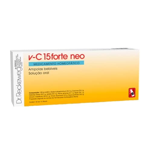 v-C 15 Forte Neo Suplemento Alimentar Dr. Reckeweg