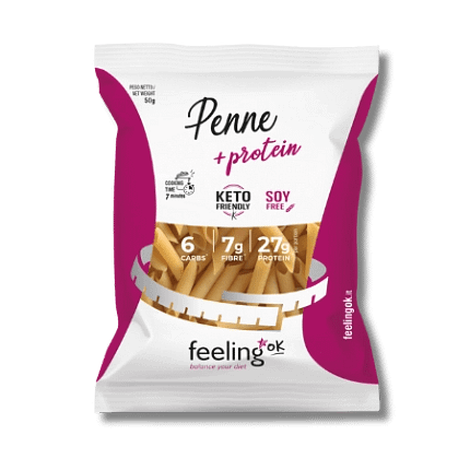 Massa Penne +Protein Alimentação Feeling Ok