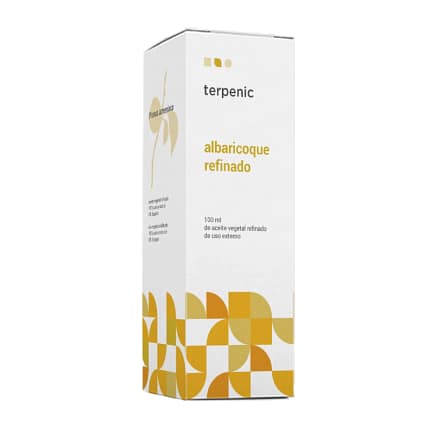 Óleo Vegetal de Damasco Refinado Terpenic Aromaterapia