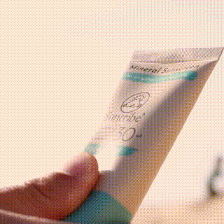 Protetor Solar Mineral Natural corpo rosto FPS 30 100ml Suntribe gifprotetor solar mineral natural corpo rosto fps 30 100ml suntribe