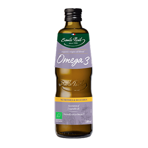 Óleo Ómega 3 (Mix 5 óleos virgens), com ingredientes biológicos
