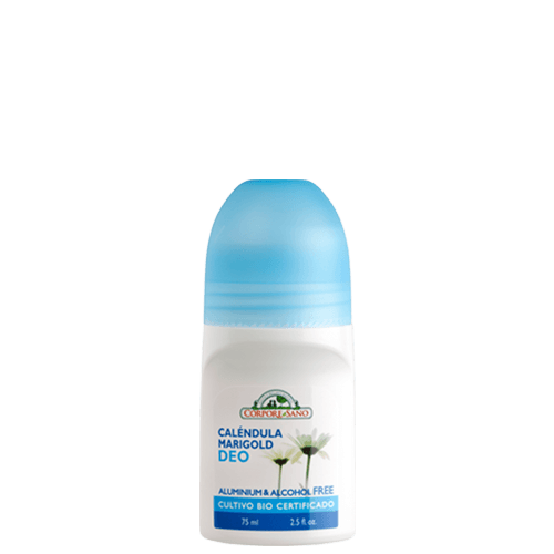 Deo Roll-on Pele Sensível, biológico, vegan