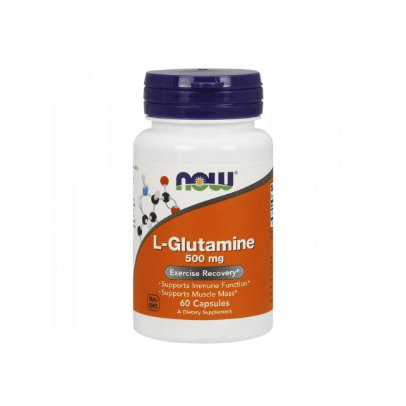 L-Glutamine, suplemento alimentar sem açúcar, sem glúten, sem sal, sem soja