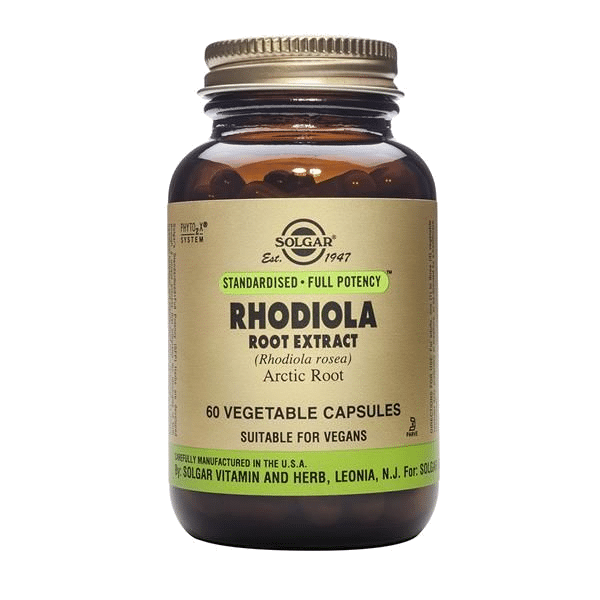 Rhodiola Root Extract, suplemento alimentar vegan