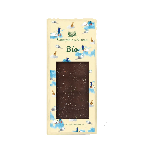 Chocolate Preto com Flor de Sal, biológico