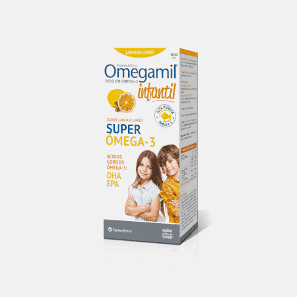 Omegamil Infantil Sabor a Fruta, suplemento alimentar