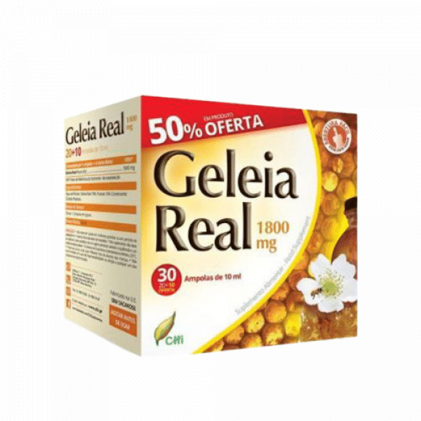 Geleia Real 1800 mg, suplemento alimentar
