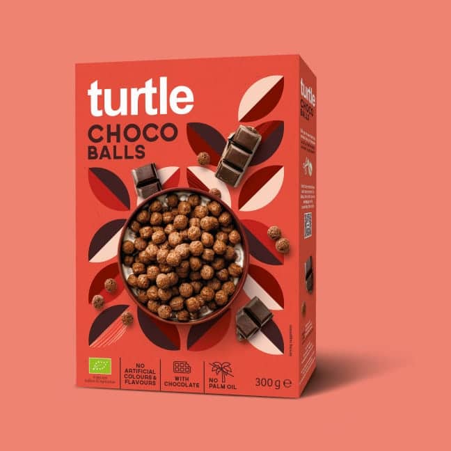 Cereais Choco Balls, biológicos