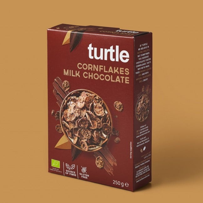 Corn Flakes Milk Chocolate, biológicos, sem glúten
