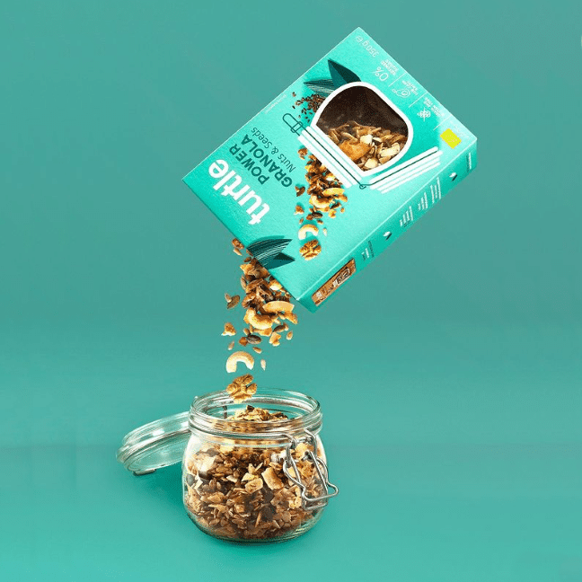 Power Granola Nuts and Seeds, biológica, sem glúten