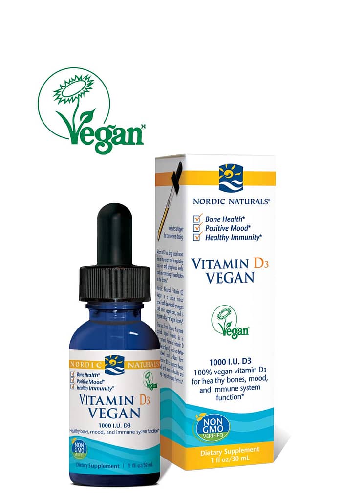 Vitamin D3 Vegan, suplemento alimentar vegan