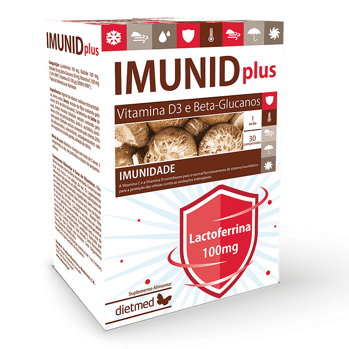 Imunid Plus, suplemento alimentar sem amido, sem soja
