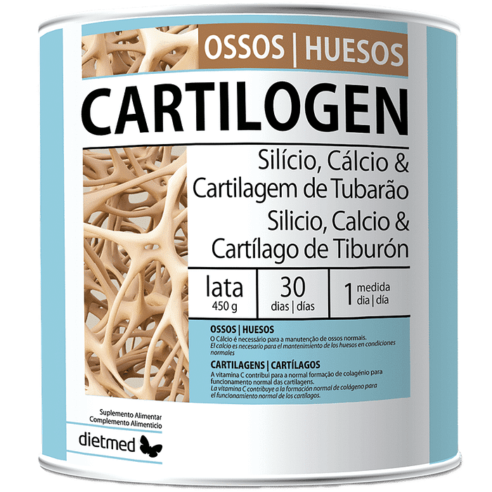 Cartilogen Ossos, suplemento alimentar sem glúten, sem lactose