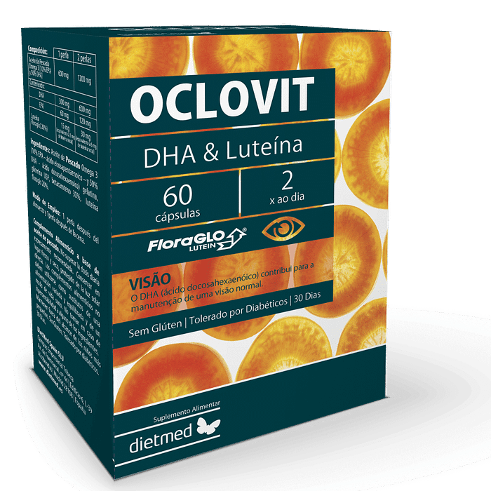Oclovit, suplemento alimentar sem glúten
