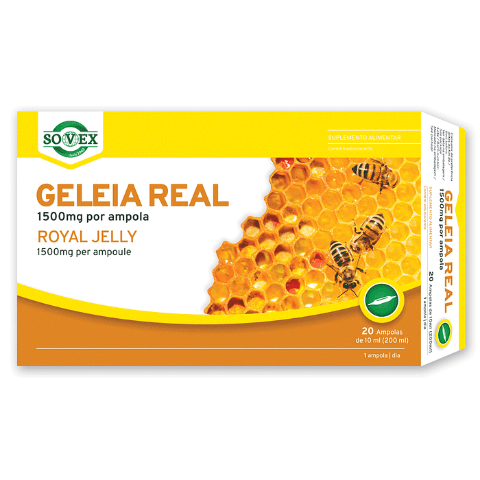 Geleia Real 1500 mg, suplemento alimentar