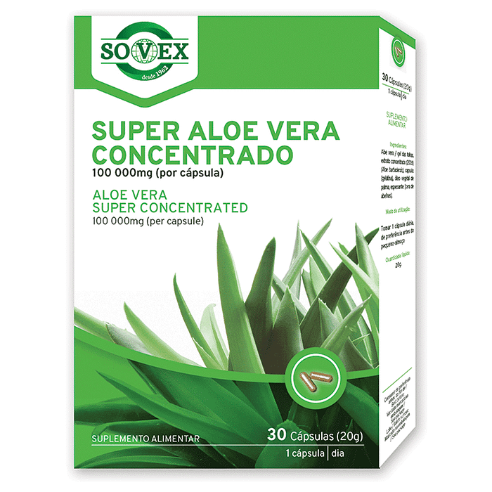 Super Aloe Vera 100.000 mg, suplemento alimentar