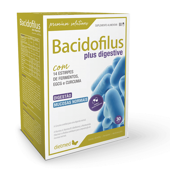 Bacidofilus Plus Digestive, suplemento alimentar