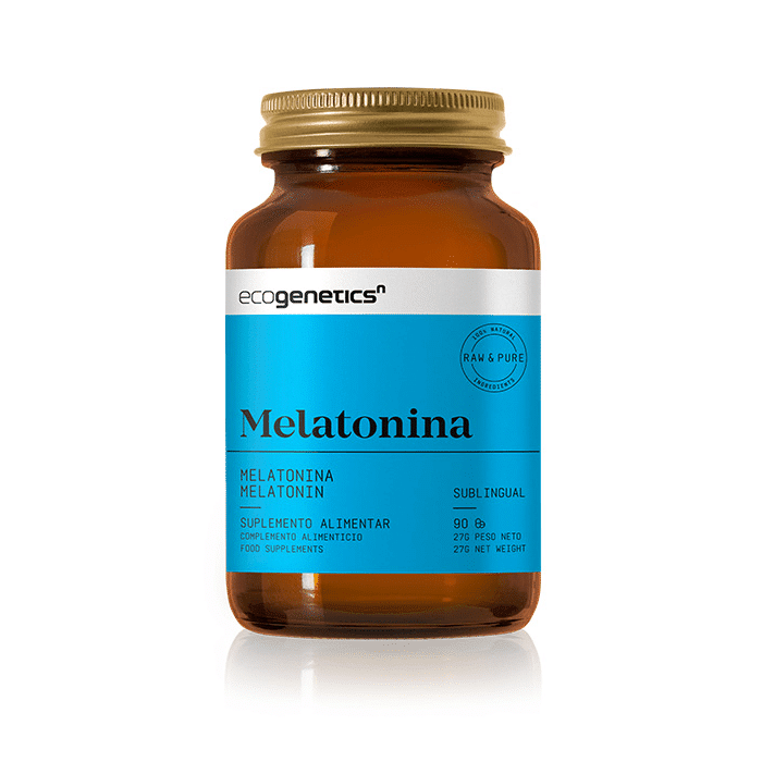 Melatonina, suplemento alimentar sem glúten, vegan