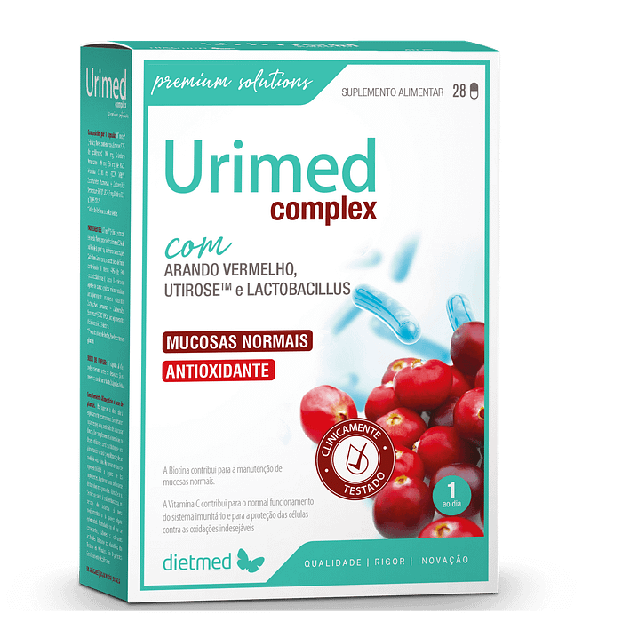Urimed Complex, suplemento alimentar