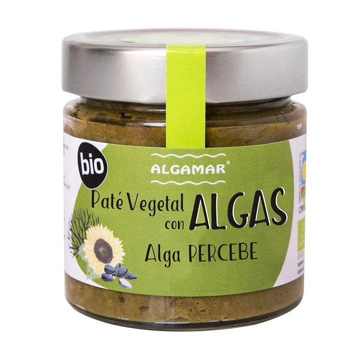 Paté Vegetal com Algas - Alga Percebe, biológico