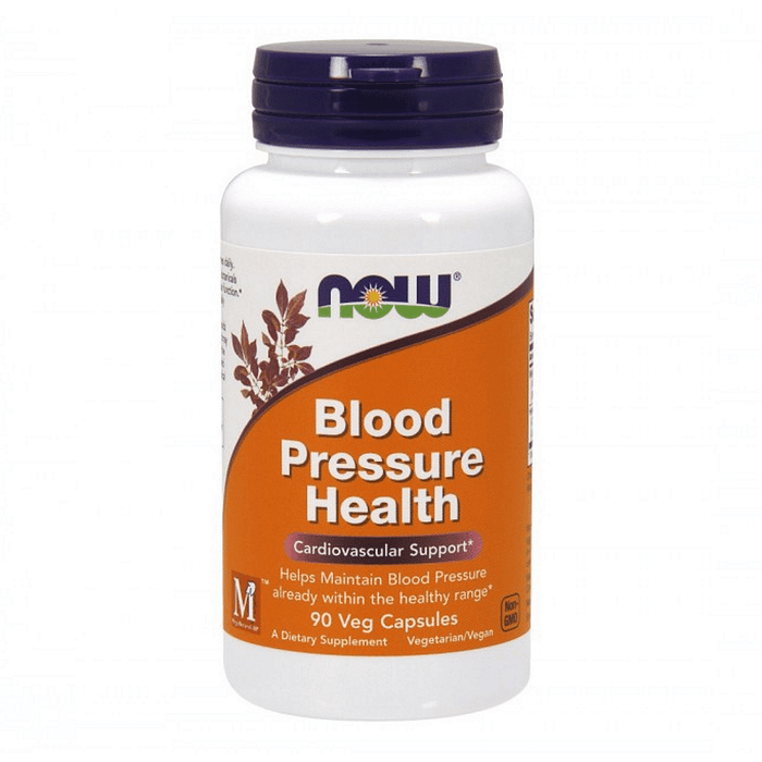 Blood Pressure Health, sem açúcar, sem glúten, sem soja, vegan, vegetariano