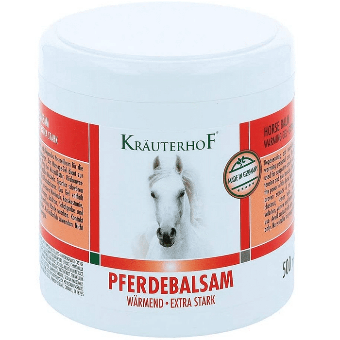 Pferde Balsam - Bálsamo de Cavalo Efeito Quente, cosmético regenerador e nutritivo