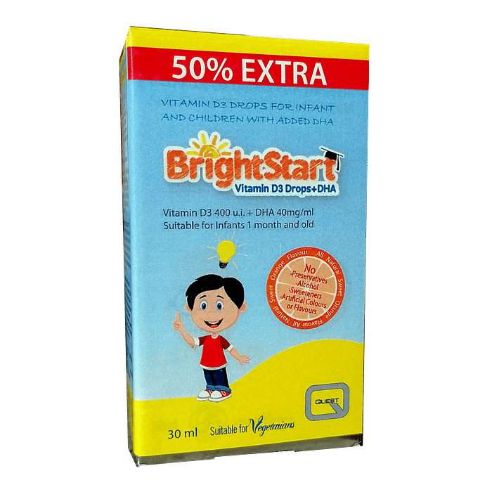 Bright Start Extra Fill, suplemento alimentar vegetariano