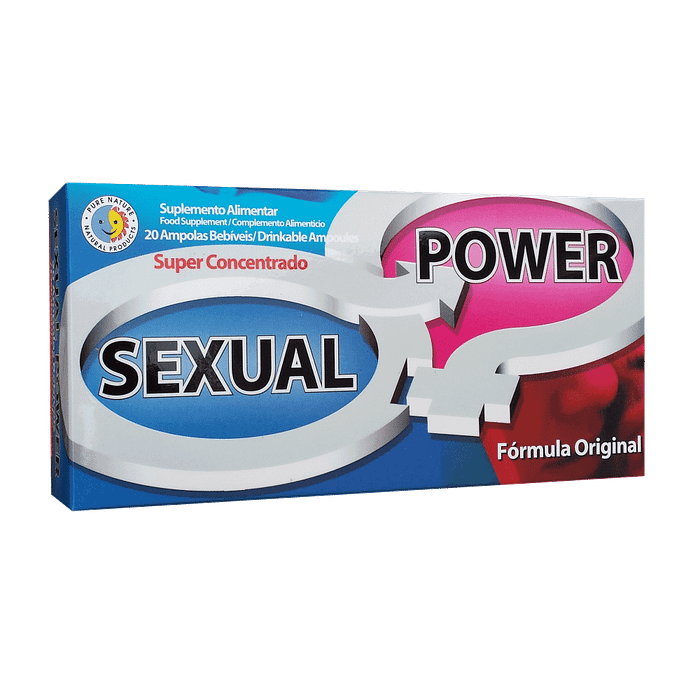 Sexual Power Ampolas, suplemento alimentar