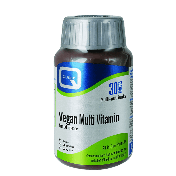 Vegan Multi Vitamin, sem glúten, vegan