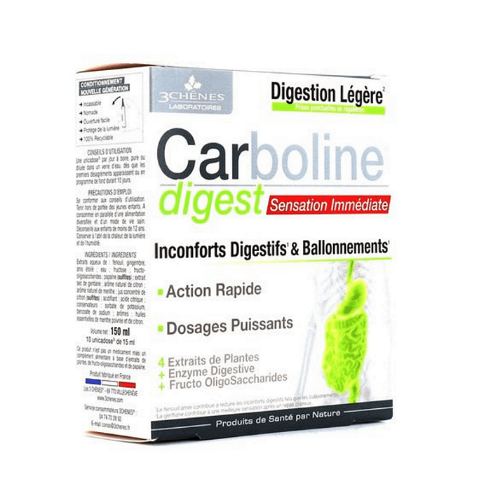 Carboline Digest, suplemento alimentar