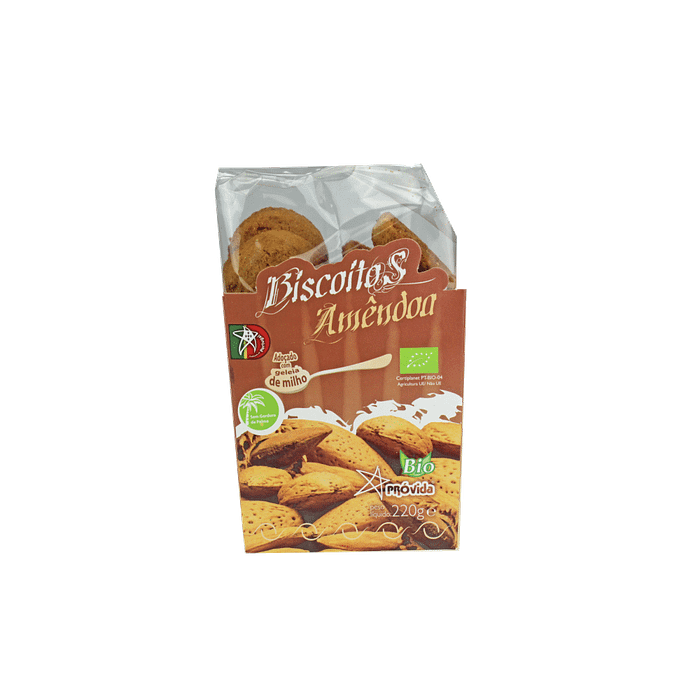 Biscoitos de Amêndoa, com ingredientes biológicos
