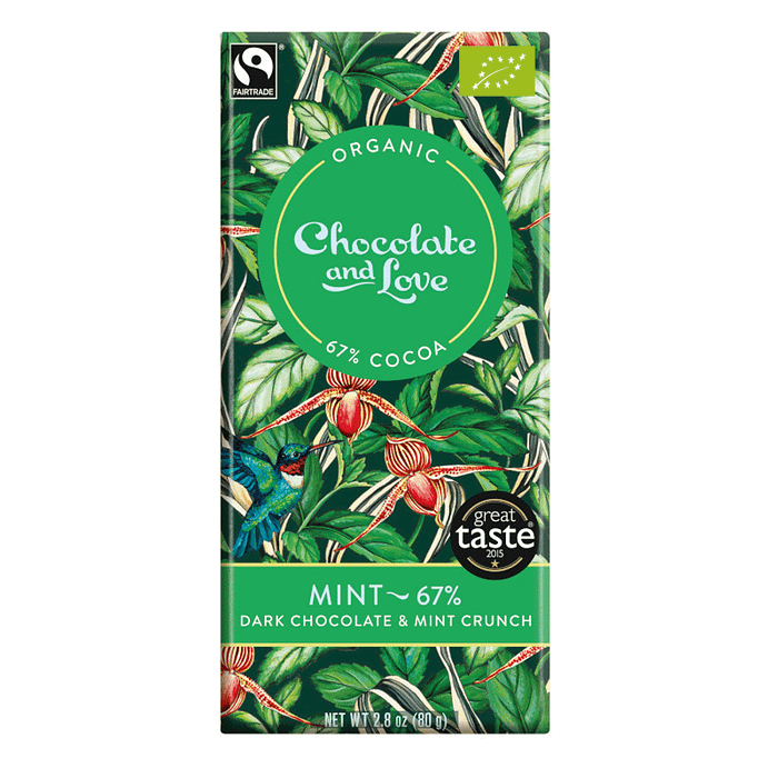 Chocolate Vegan Mint 67% Cacau