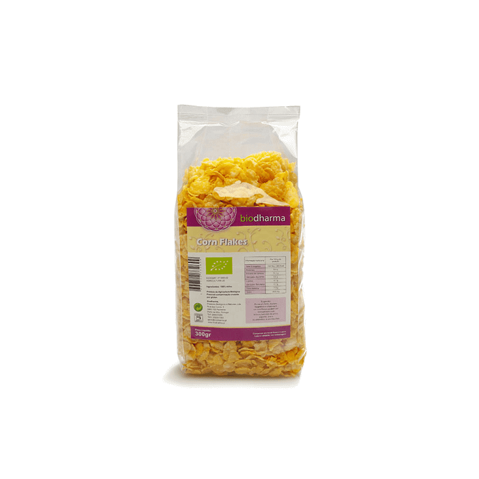Corn Flakes Crunch, biológico, sem glúten, sem lactose, sem soja, vegan, vegetariano