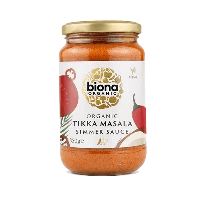 Molho Tikka Masala, com ingredientes biológicos