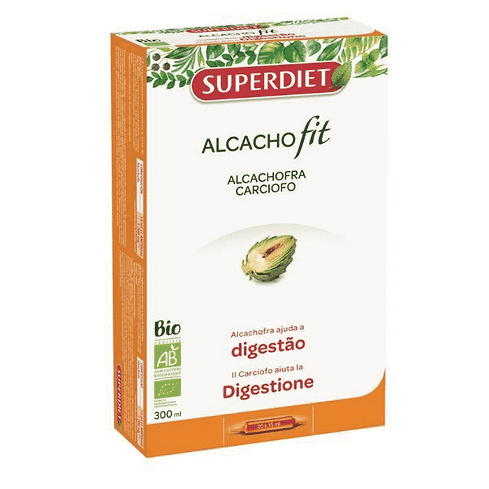 Alcachofit, suplemento alimentar com ingredientes biológicos