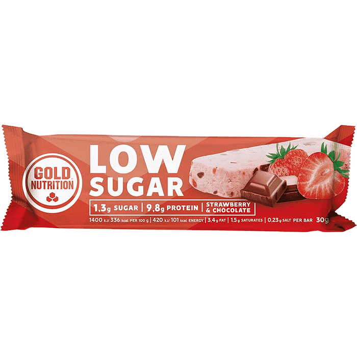 Barra Protein Low Sugar Morango e Chocolate