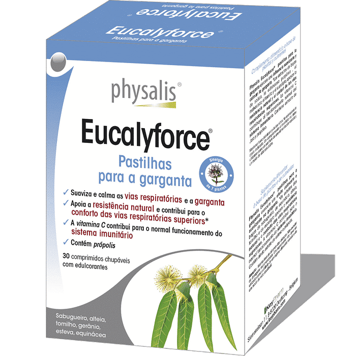 Eucalyforce Pastilhas em Comprimidos