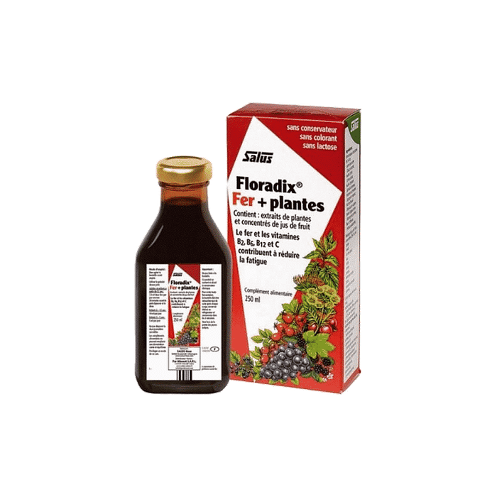 Floradix Elixir, suplemento alimentar sem álcool