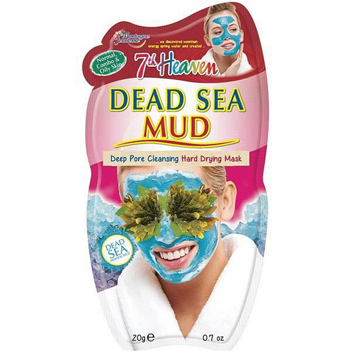 Máscara Facial com Lama do Mar Morto, cosmética vegetariana