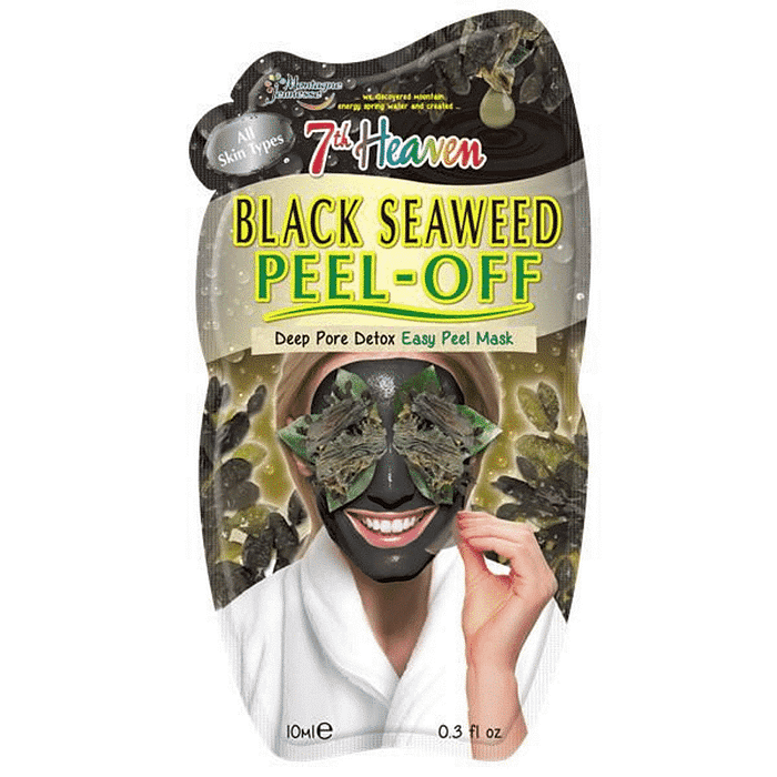 Máscara Facial Peel-Off Algas Pretas, cosmética vegetariana