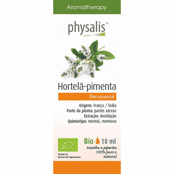 Óleo Essencial Hortelã-Pimenta, biológico