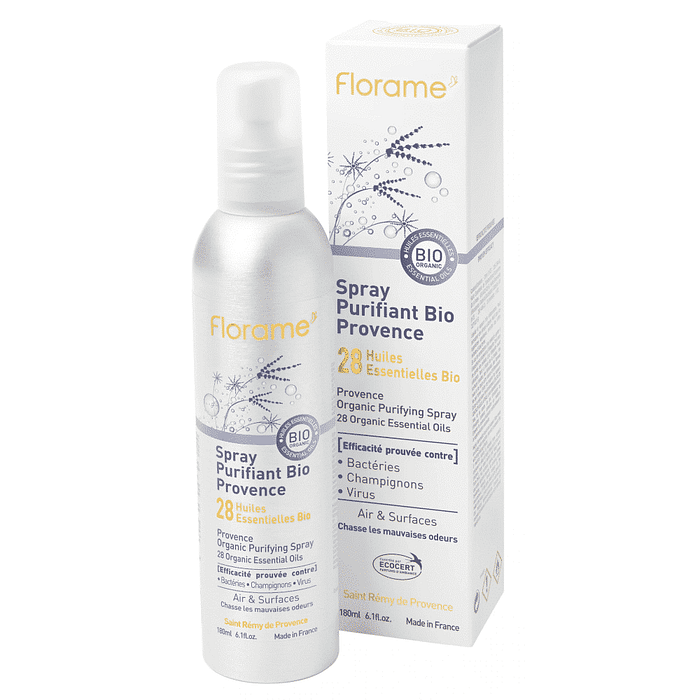 Spray Purificante Provence, com ingredientes biológicos
