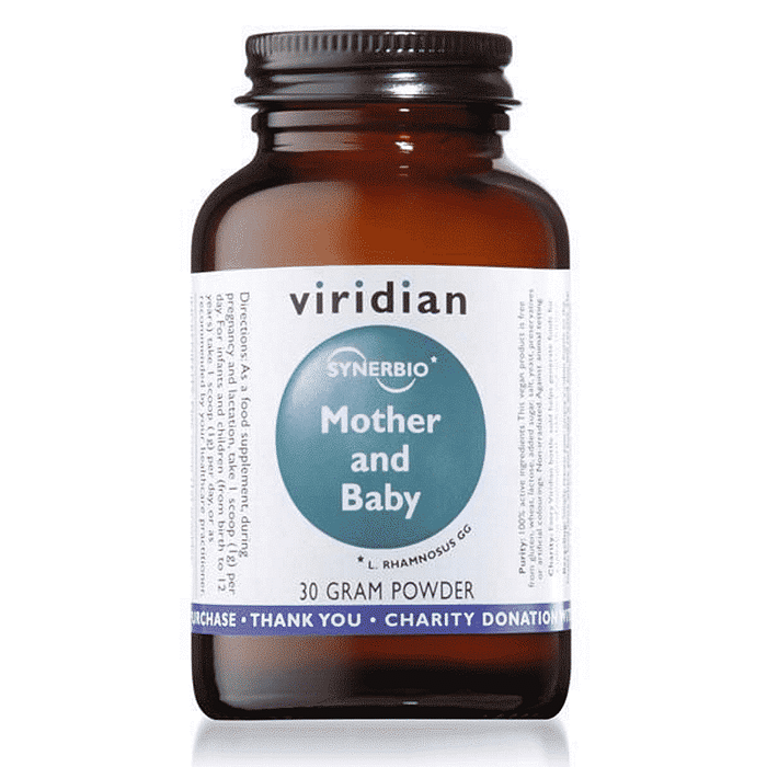 Viridian Synerbio Mother and Baby, suplemento alimentar