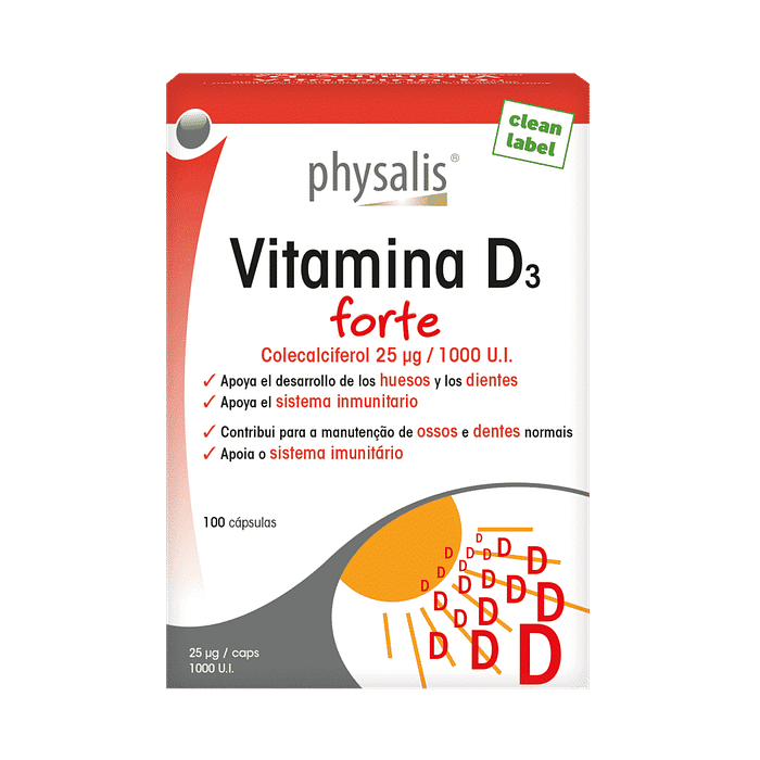 Vitamina D3 Forte, suplemento alimentar